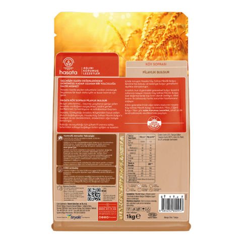 HASATA Köy Sofrası Pilavlık Bulguru 1 Kg