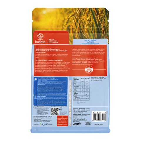 HASATA Gönen Baldo Pirinç 2 KG