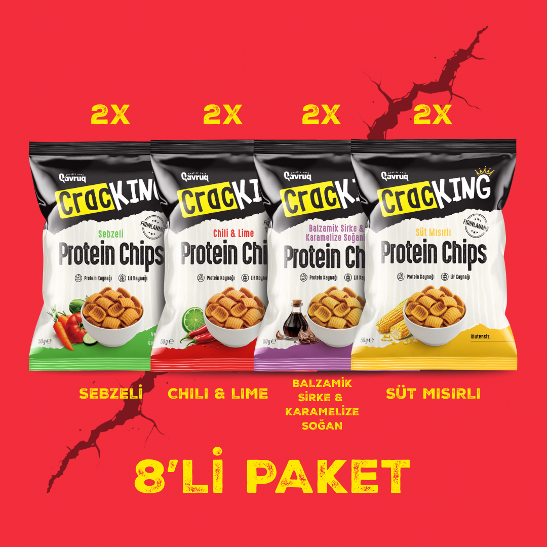 Protein Chips 8'li Paket