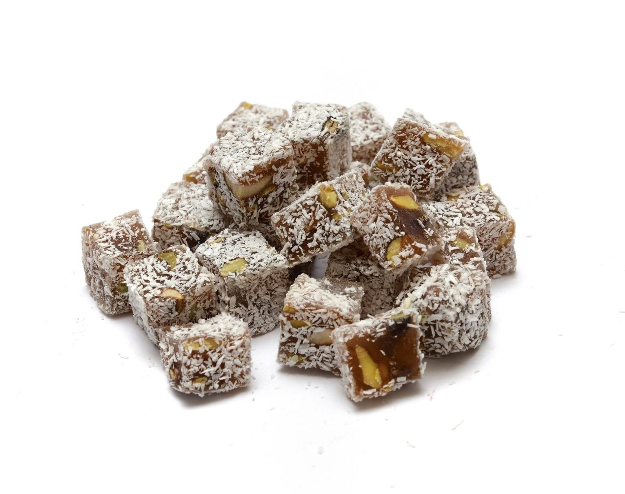 ÇİFTE KAVRULMUŞ ANTEP FISTIKLI HİNDİSTAN CEVİZLİ LOKUM