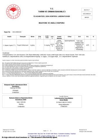 GLUTENSİZ ÇİĞ FINDIK