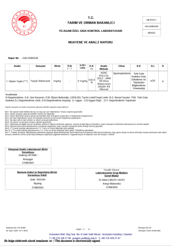 GLUTENSİZ ÇORUM LEBLEBİ