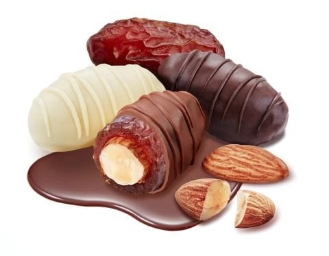 ÇİKOLATALI BADEMLİ HURMA