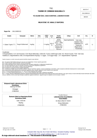 GLUTENSİZ ANTEP FISTIĞI BOZ İÇ TOZU