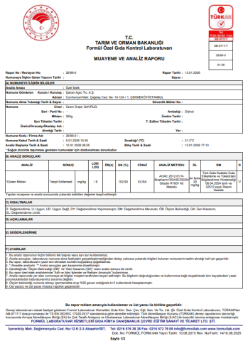 GLUTENSİZ ÜZÜM DRAJE