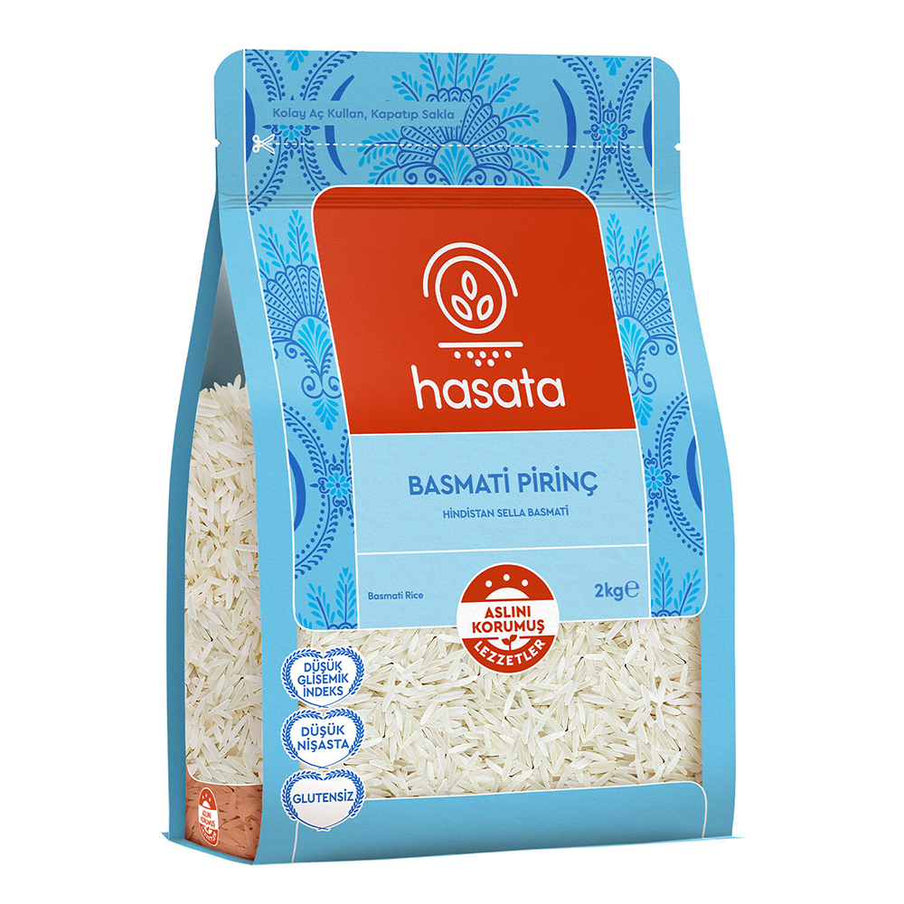 HASATA Glutensiz Basmati Pirinç 2 KG