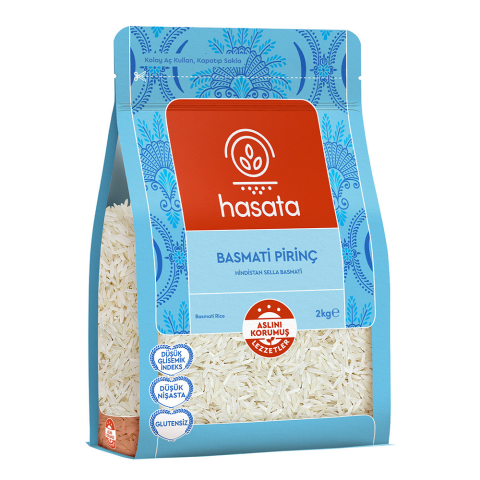 HASATA Glutensiz Basmati Pirinç 2 KG