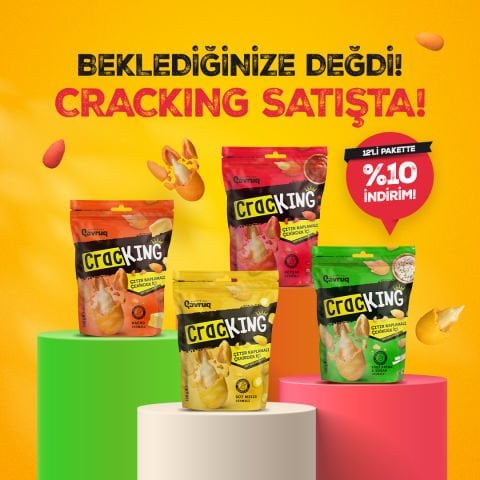 Çıtır Kaplamalı Çekirdek İçi 12'li Paket