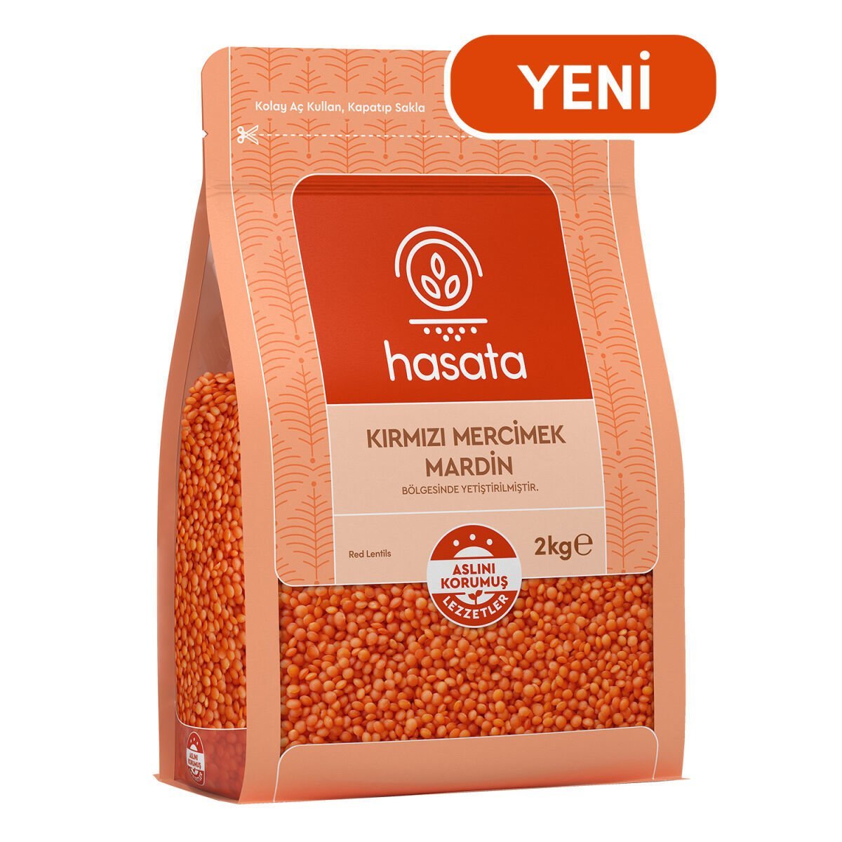 HASATA Kırmızı Mercimek Mardin 2 KG